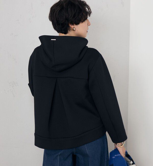 NOLLEY'S「《セットアップ対応》ウォッシャブルエアボールフードブルゾン」|ブルゾン・スタジャン|