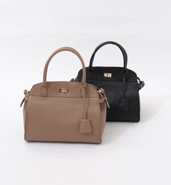 NOLLEY'S sophi「ひねり金具付きサイドクロストートバッグ」|ショルダー・メッセンジャー|