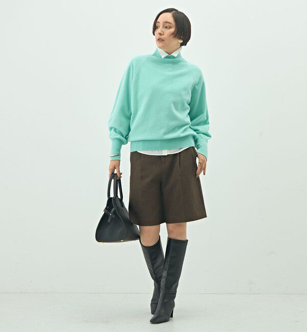 NOLLEY'S「12Gオルティアハイネックプルオーバーニット」|ニット・セーター|