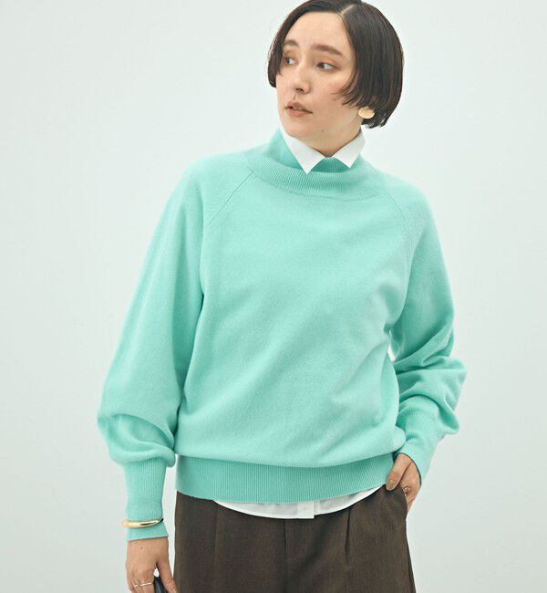 NOLLEY'S「12Gオルティアハイネックプルオーバーニット」|ニット・セーター|