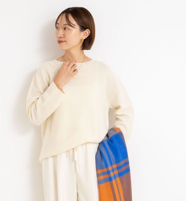 NOLLEY'S「《手洗い可能》カールカールガータープルオーバー」|ニット・セーター|