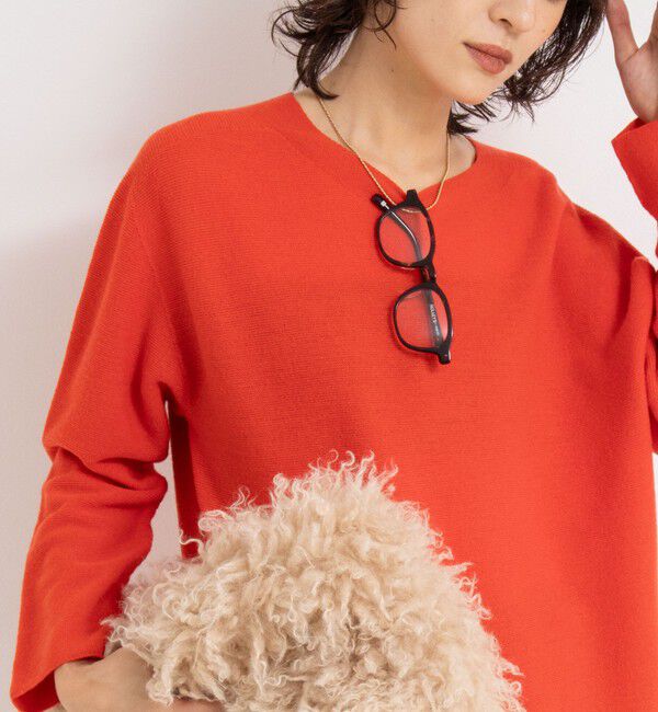 NOLLEY'S「《手洗い可能》カールカールガータープルオーバー」|ニット・セーター|