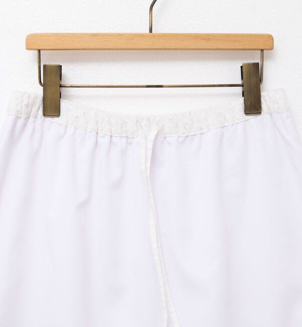 MAQWEL「【MAQWEL/マクウェル】《セットアップ対応》ウォッシャブルエンブロイダリーレーススカート」|スカート|