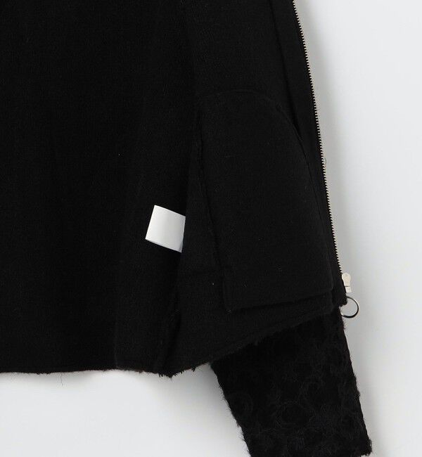 NOLLEY'S「レースコンビニットブルゾン」|カーディガン|