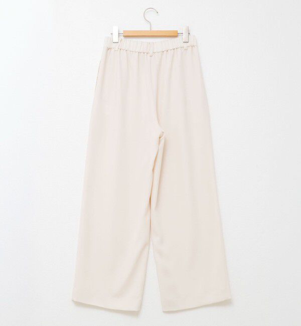 NOLLEY'S「ウォッシャブルバックサテンジョーゼットイージーパンツ」|その他|