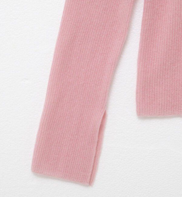 NOLLEY'S sophi「カシミヤ混ガーゼ風リブオフショルプルオーバーニット」|ニット・セーター|