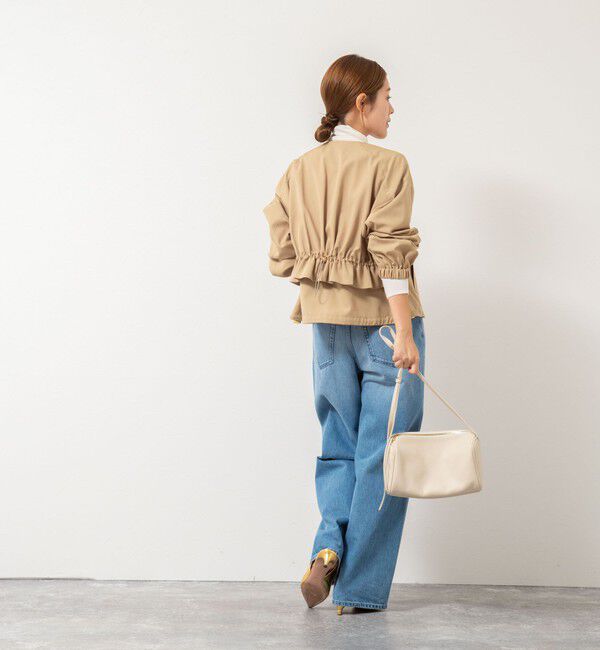 NOLLEY'S「ウォッシャブルジップアップブルゾン」|ブルゾン・スタジャン|