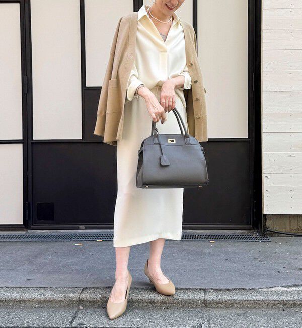 NOLLEY'S sophi「《手洗い可能》総針ビックVネックカーディガン」|カーディガン|