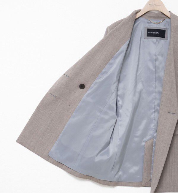 NOLLEY'S sophi「《セットアップ対応》サイロトロピカルテーラードジャケット」|テーラードジャケット|