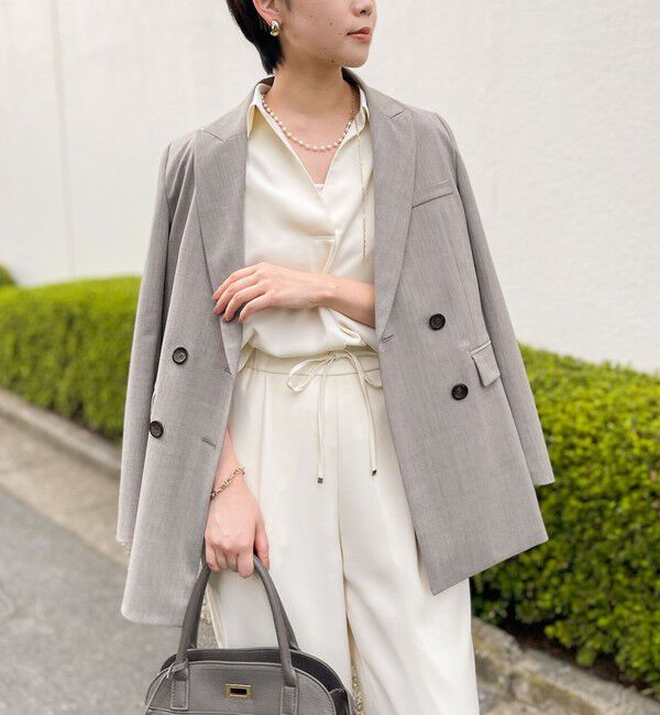 NOLLEY'S sophi「《セットアップ対応》サイロトロピカルテーラードジャケット」|テーラードジャケット|