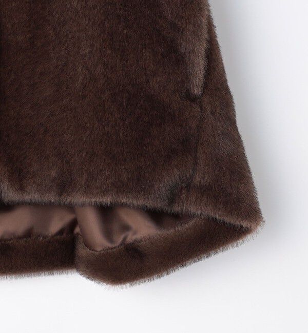 NOLLEY'S sophi「ECOPELフェイクファーショートコート」|その他|