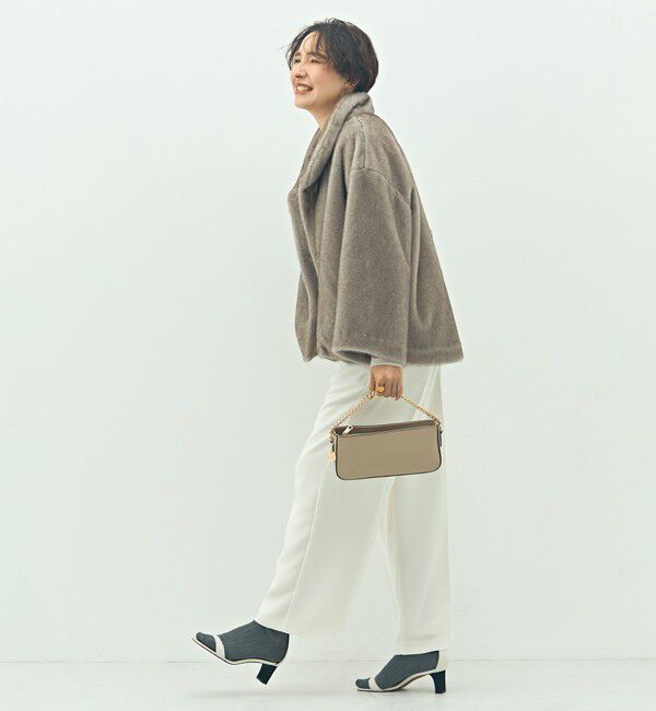 NOLLEY'S sophi「ECOPELフェイクファーショートコート」|その他|