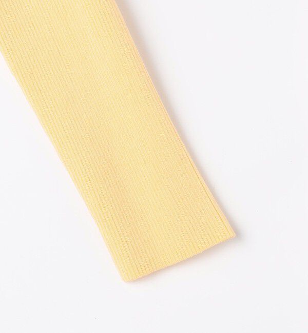 NOLLEY'S sophi「《アンサンブル対応》《手洗い可能》カシミヤ混リブUネックプルオーバー」|ニット・セーター|