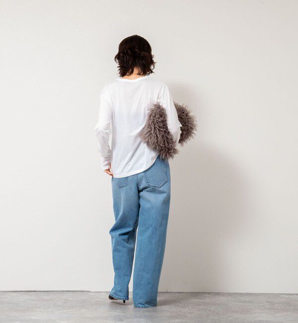 NOLLEY'S「ＭY STANDARD ウォッシャブルアルビニエアリータッチロンT」|Tシャツ・カットソー|