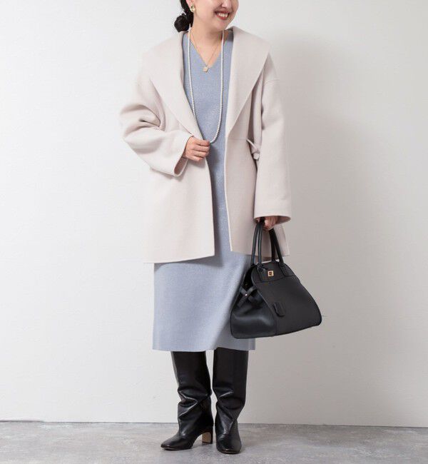 NOLLEY'S sophi「SUPER140リバーショールコート」|その他|