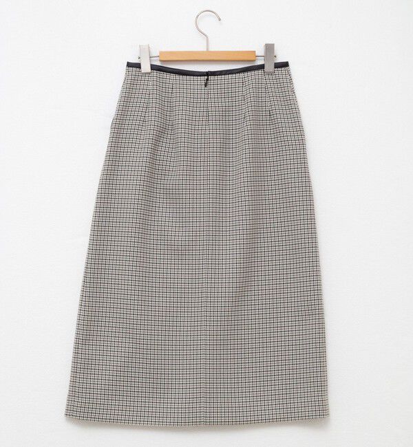 NOLLEY'S「ウォッシャブルボックスタックトラペーズスカート」|フレア|