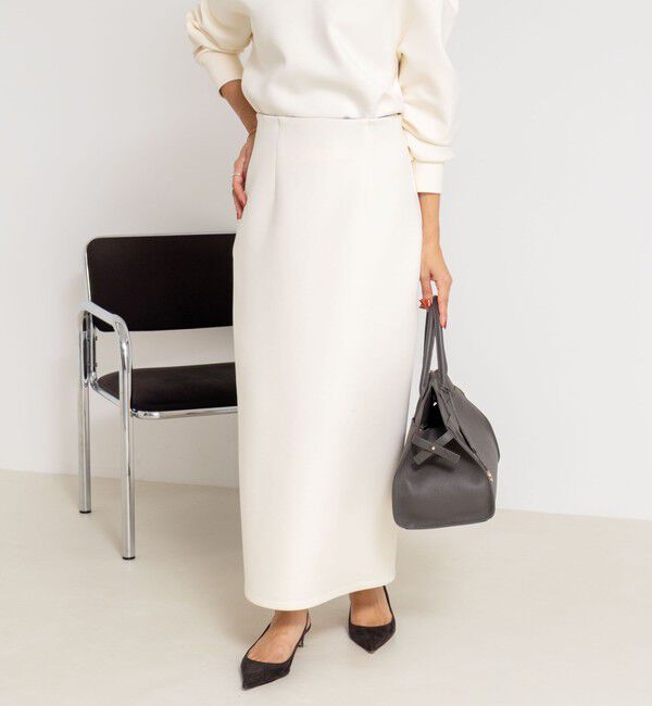NOLLEY'S sophi「《セットアップ対応》ウォッシャブルダンボール2WAYタイトスカート」|タイト|