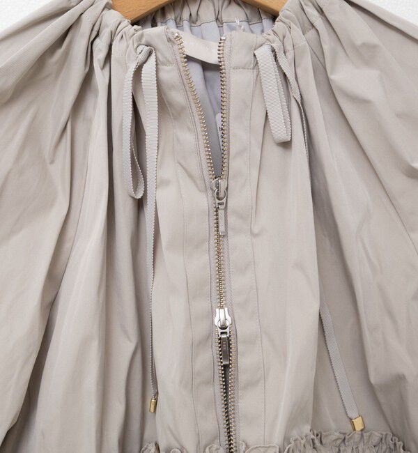 NOLLEY'S「【MARILYN MOON/マリリーンムーン】スパイラルタフタラッフルブルゾン」|ブルゾン・スタジャン|