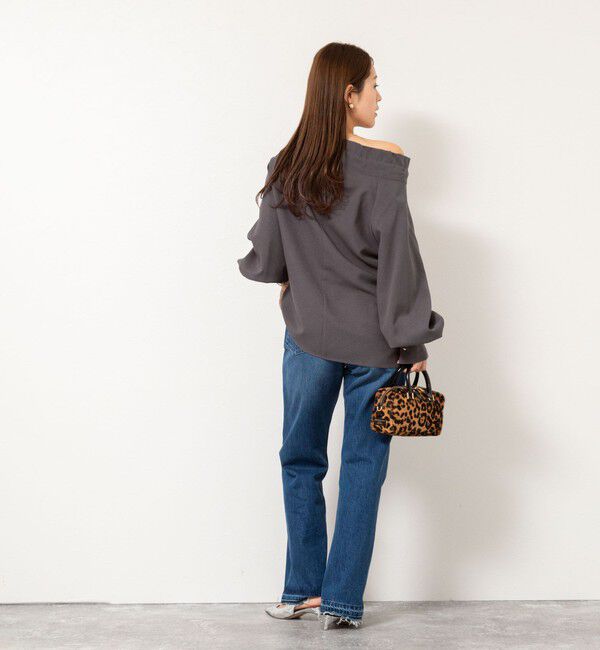 NOLLEY'S「ウォッシャブル衿ギャザーリボンブラウス」|シャツ・ブラウス|