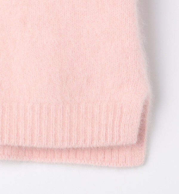 NOLLEY'S「《手洗い可能》ヘアリーストレッチVネックプルオーバーニット」|ニット・セーター|