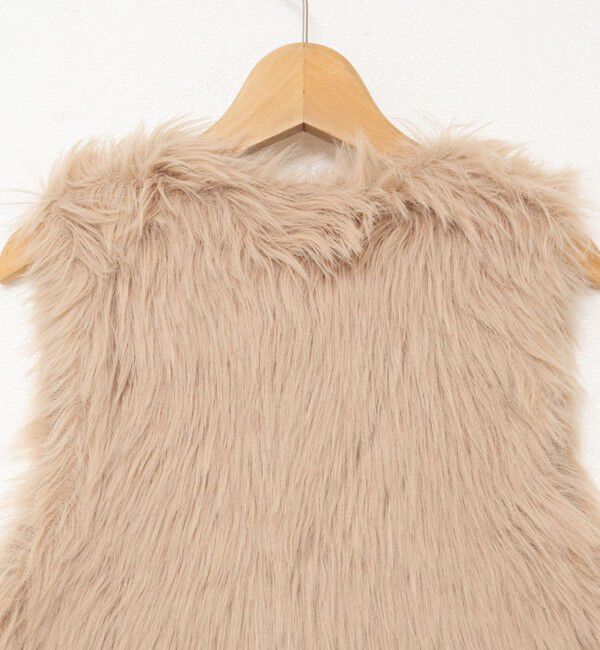 NOLLEY'S「【MARILYN MOON/マリリーンムーン】2ＷAYシャギーファーベスト」|ベスト・ジレ|