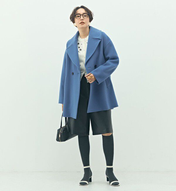 NOLLEY'S「【一部WEB限定アイテム】SP140リバーコート起毛メルトン仕上げ」|その他|