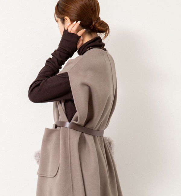 NOLLEY'S「ウールロングジレ」|ベスト・ジレ|