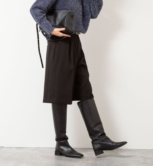 NOLLEY'S「ウォッシャブルフラノ風ハーフパンツ」|その他|