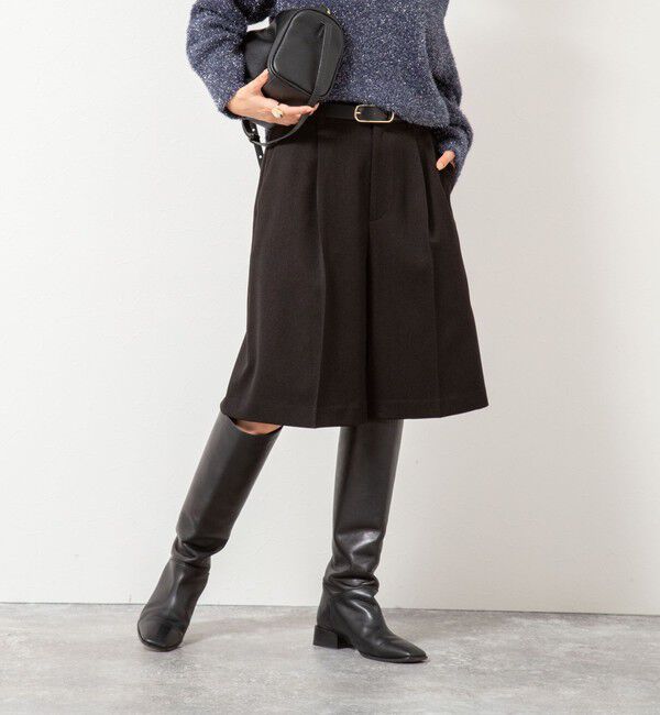 NOLLEY'S「ウォッシャブルフラノ風ハーフパンツ」|その他|