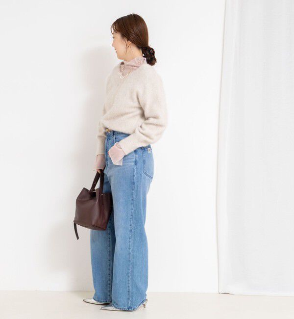 NOLLEY'S sophi「ウォッシャブルシアーオーガンジータートルネック」|Tシャツ・カットソー|