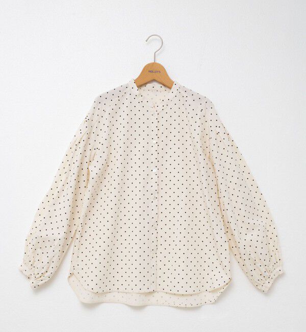 NOLLEY'S「ウォッシャブル襟フリルブラウス」|シャツ・ブラウス|