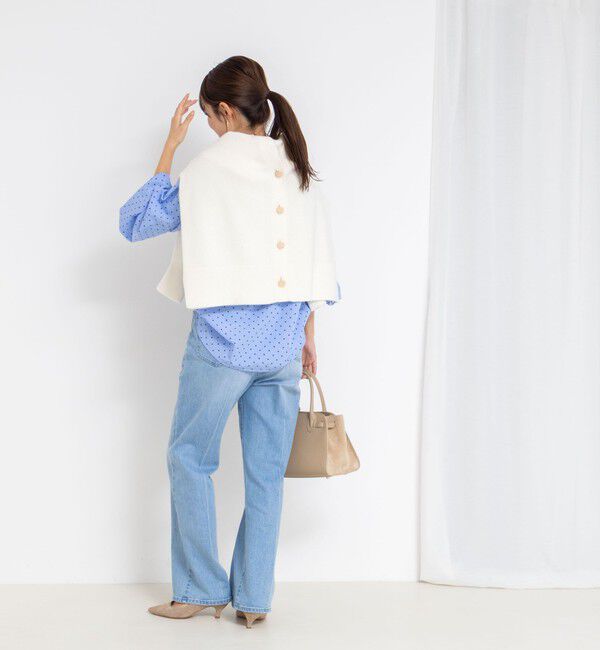 NOLLEY'S「ウォッシャブル襟フリルブラウス」|シャツ・ブラウス|