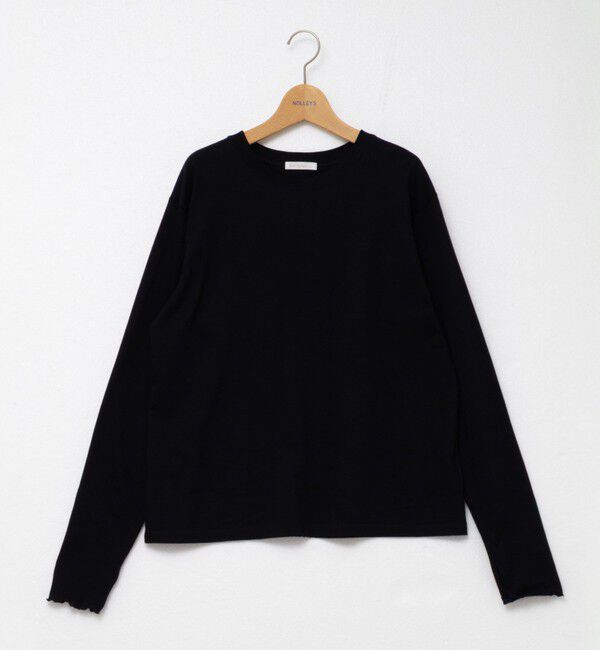 NOLLEY'S「ウォッシャブルオーガニックコットンロンT」|Tシャツ・カットソー|