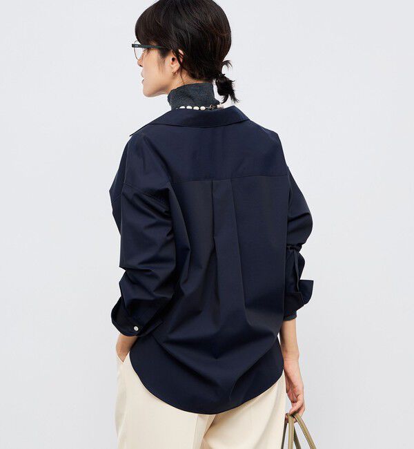 NOLLEY'S sophi「【一部WEB限定カラー】ウォッシャブルオックス2WAYシャツ」|シャツ・ブラウス|