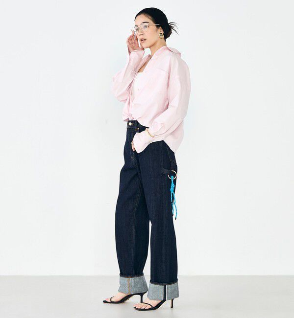 NOLLEY'S sophi「【一部WEB限定カラー】ウォッシャブルオックス2WAYシャツ」|シャツ・ブラウス|