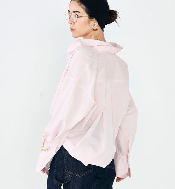 NOLLEY'S sophi「【一部WEB限定カラー】ウォッシャブルオックス2WAYシャツ」|シャツ・ブラウス|