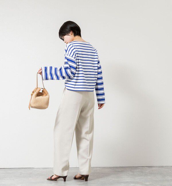 NOLLEY'S sophi「【Le minor/ルミノア】ボーダーロンＴ」|Tシャツ・カットソー|