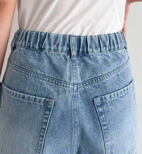 fredy emue「ドロストデニムパンツ」|デニム|
