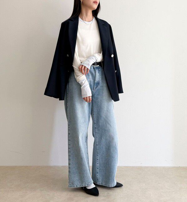 fredy emue「シアーリブレイヤードロンTシャツ」|Tシャツ・カットソー|