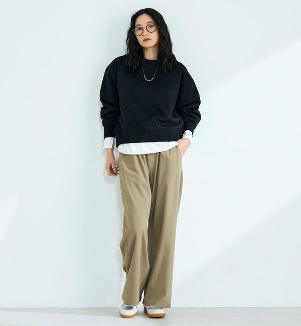 fredy emue「TRイージーセミワイドパンツ」|チノ|