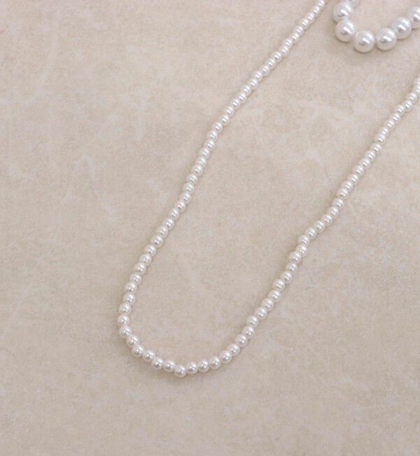 fredy emue「大小パール2連ネックレス」|ネックレス|