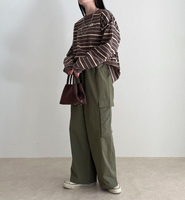 fredy emue「【GEVACO/ゲバコ】ボーダー天竺ベーシックロングスリーブTシャツ」|Tシャツ・カットソー|