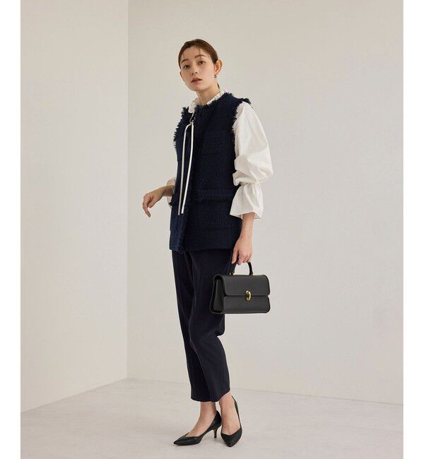 ROPE「ミックスツイードジレベスト」|ベスト・ジレ|