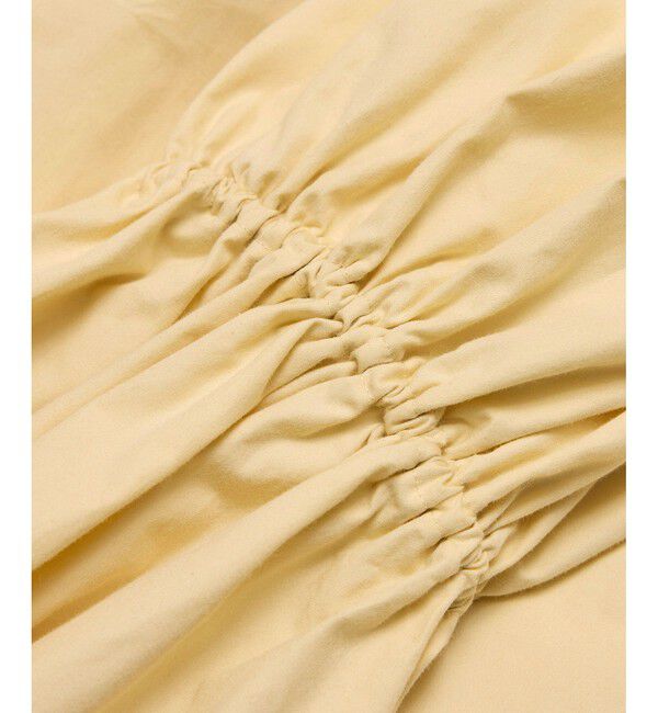 ROPE「シルク混タイプライタースタンドフリルブラウス」|シャツ・ブラウス|