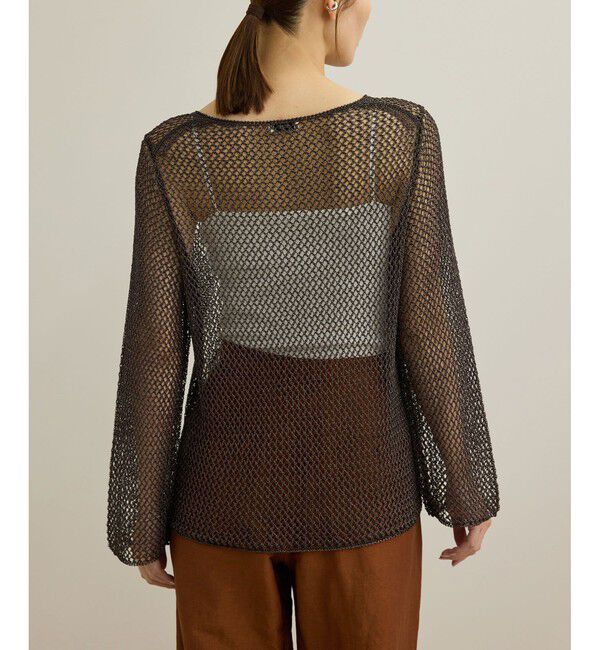 ROPE「ラメコードメッシュプルオーバー/洗える」|その他|