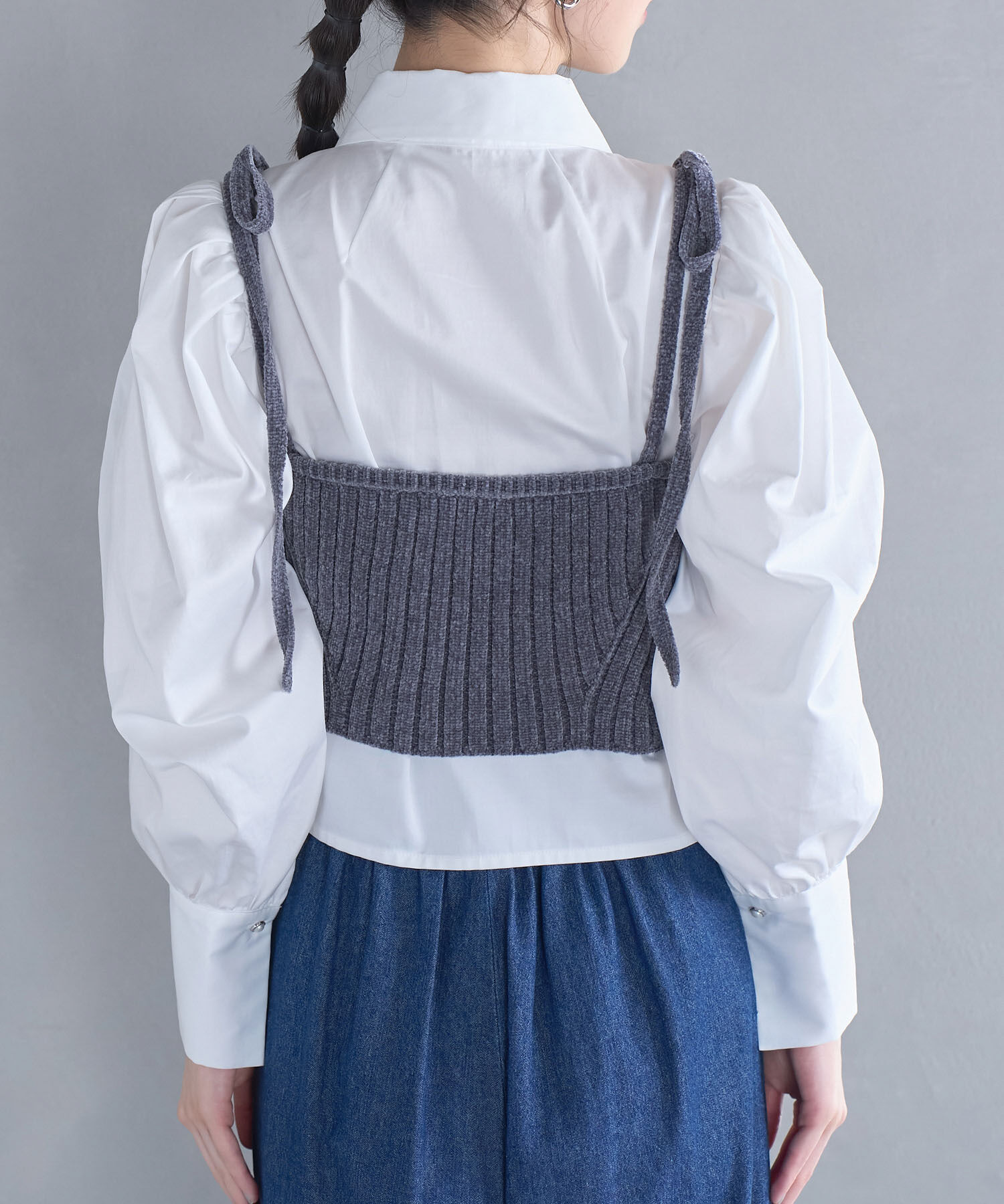 VIS「モールニットビスチェ」|キャミソール|