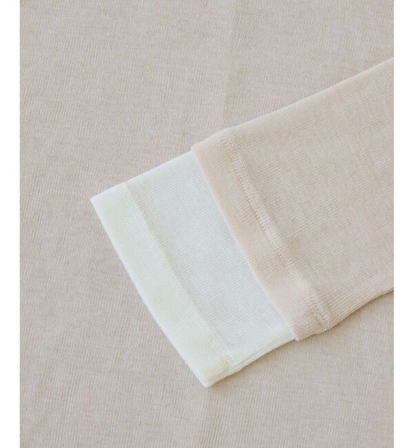 VIS「配色レイヤードシアーロンT」|Tシャツ・カットソー|