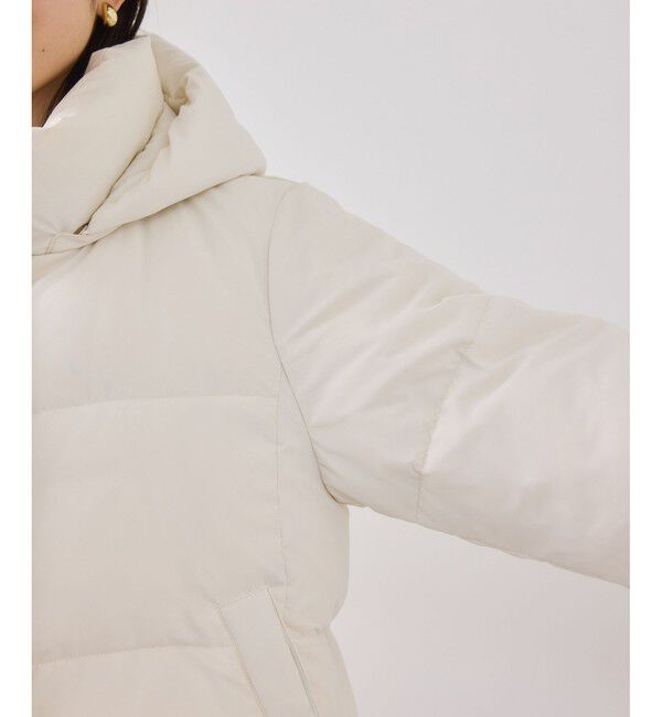 VIS「【アウター総選挙3位】フード取り外し可能軽量ダウンブルゾン/2WAY・撥水加工」|ダウン|