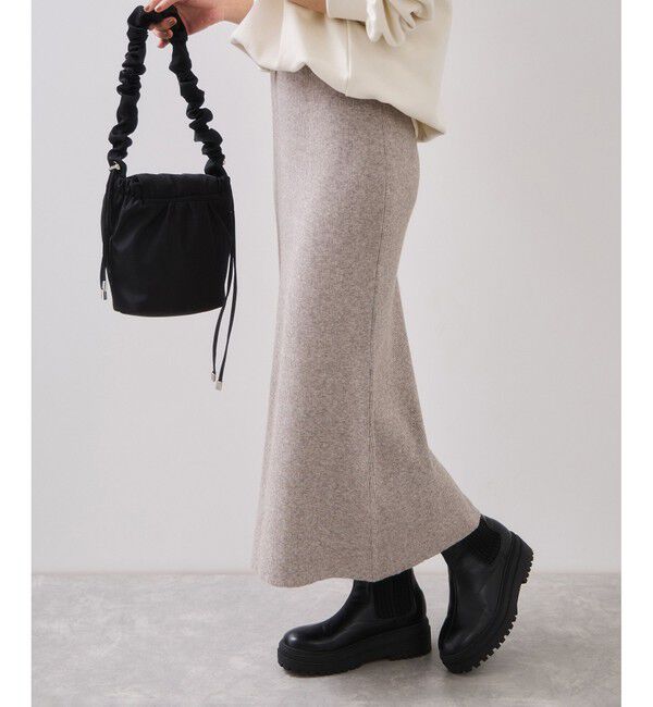 VIS「リブニットスカート/セットアップ対応」|スカート|