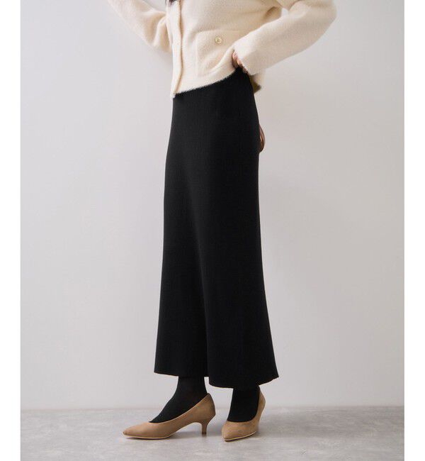 VIS「リブニットスカート/セットアップ対応」|スカート|